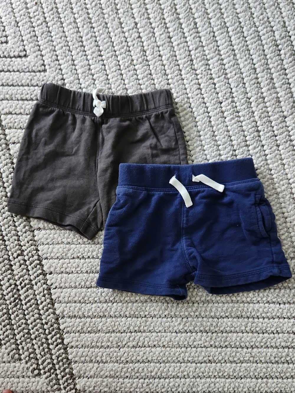 Navy and Grey 12m Shorts Set